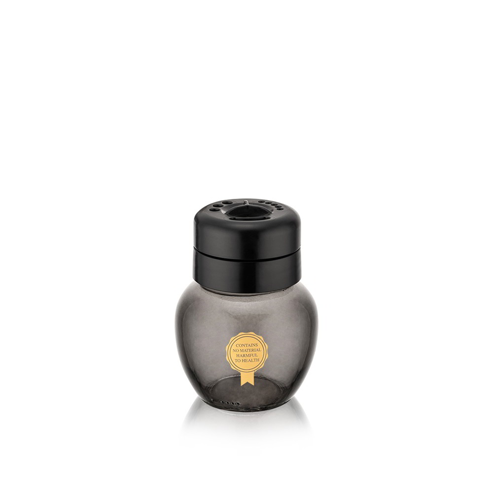 Iris C-00363 Black Pearl Üveg Fűszerszóró 210ml - Fekete/átlátszó (C-00363)