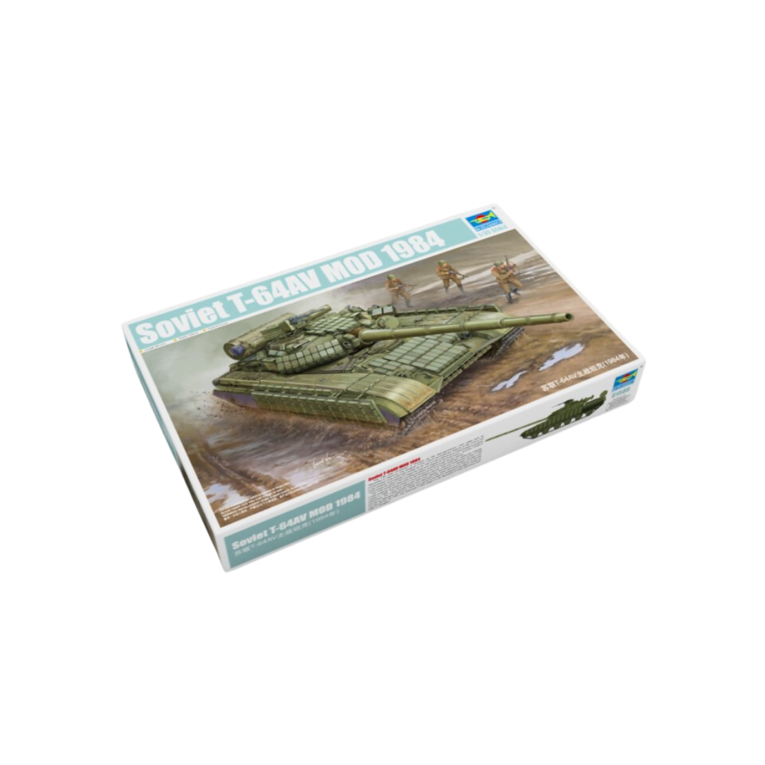 Trumpeter T-64AV mod 1984 harckocsi Műanyag makett 1:35 (01580)