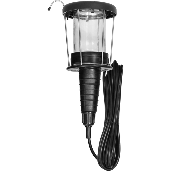 Műhelylámpa E27, max.60W, IP20, üveg diffúzorral