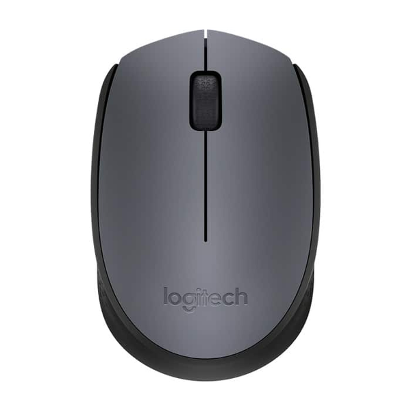 Logitech M170 Grey-K mus Kontor Ambidextrous RF trådløst Optisk 1000 dpi