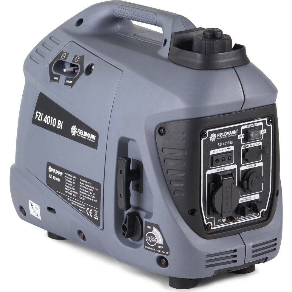 Prenosný jednofázový benzínový generátor Fieldmann 1000 W
