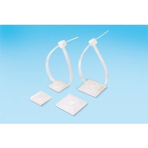  Onnline Uchwyt samoprzylepny 19x19mm nylon HW-3AC