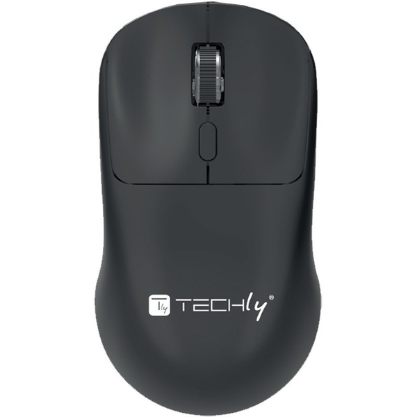 Techly IM 854-WBK mus Kontor Ambidextrous RF trådløst Optisk 1600 dpi