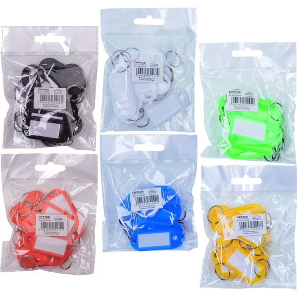 Office Products Zawieszki na klucze Office Products czarne (10), CZARNY