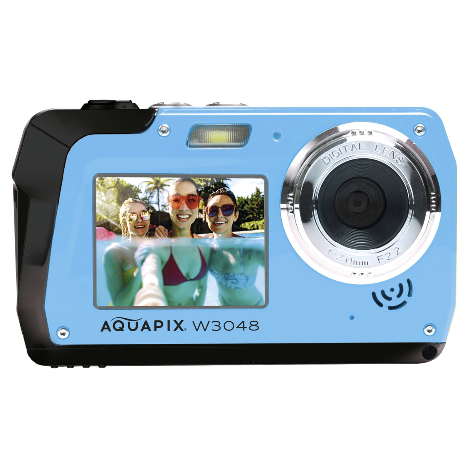Easypix Aquapix W3048 Edge Digitális fényképezőgép - Kék (10075)