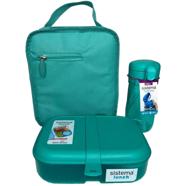 Sistema - LunchTime 3 pack - Green