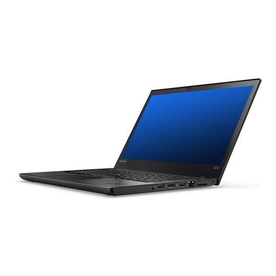 Notebook Lenovo ThinkPad T470 i5-7300U | 8GB DDR4 | 256GB (M.2) SSD | NO ODD | 14,1" | 1920 x 1080 (Full HD) | Webcam | HD 620 | Win 10 Pro | HDMI | Bronze (1528417)
