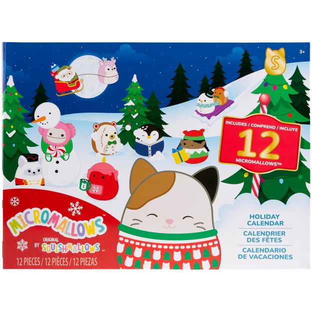Squishmallows Micromallows adventi naptár, 12 db (191726842156)