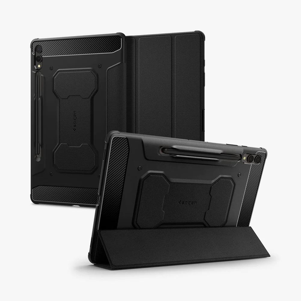 Spigen Rugged Armor Pro Samsung Galaxy Tab S9 Plus 12.4" tok fekete (ACS06539)