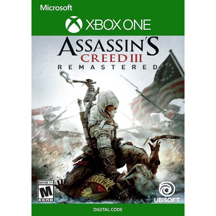 Assassin's Creed III Remastered (Xbox One - elektronikus játék licensz)