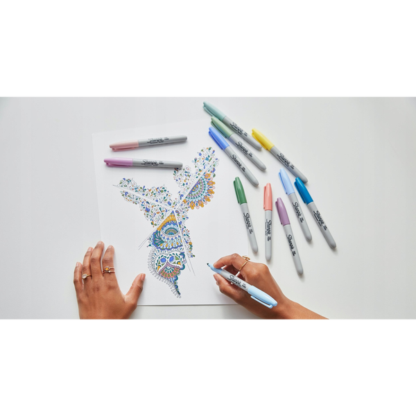 Trhy Permanentné Sharpie Fine Mystic Gems 12ks