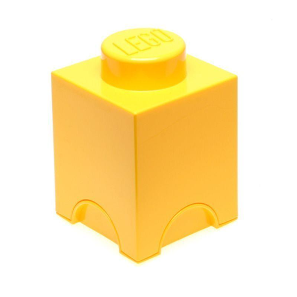 Kontajner LEGO Storage Brick 1 žltý 40011732