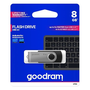 Памет USB Goodram Pendrive, 8GB, Черна