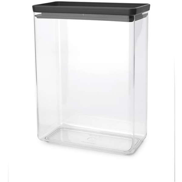 Brabantia Tasty+ egymásba rakható, 5,4 l, sötétszürke
