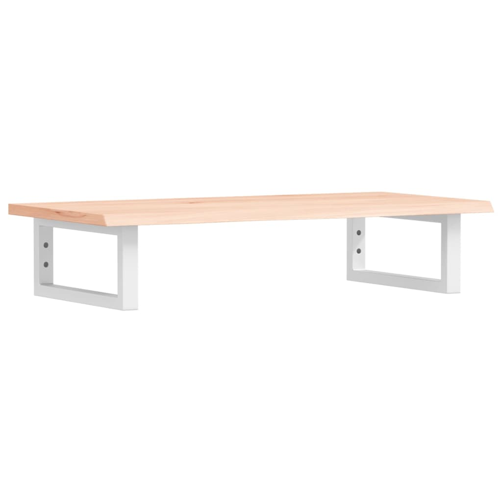 acél és tömör tölgyfa falra szerelhető mosdópolc (3302544)