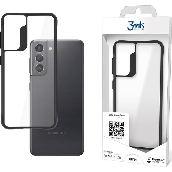 Zadní Kryt 3mk pro Samsung Galaxy S21 bezbarvý
