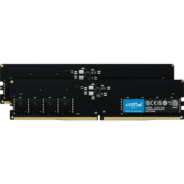 Crucial 128GB DDR5-5600 CL46 Dual Channel RAM Kit (2x64GB)