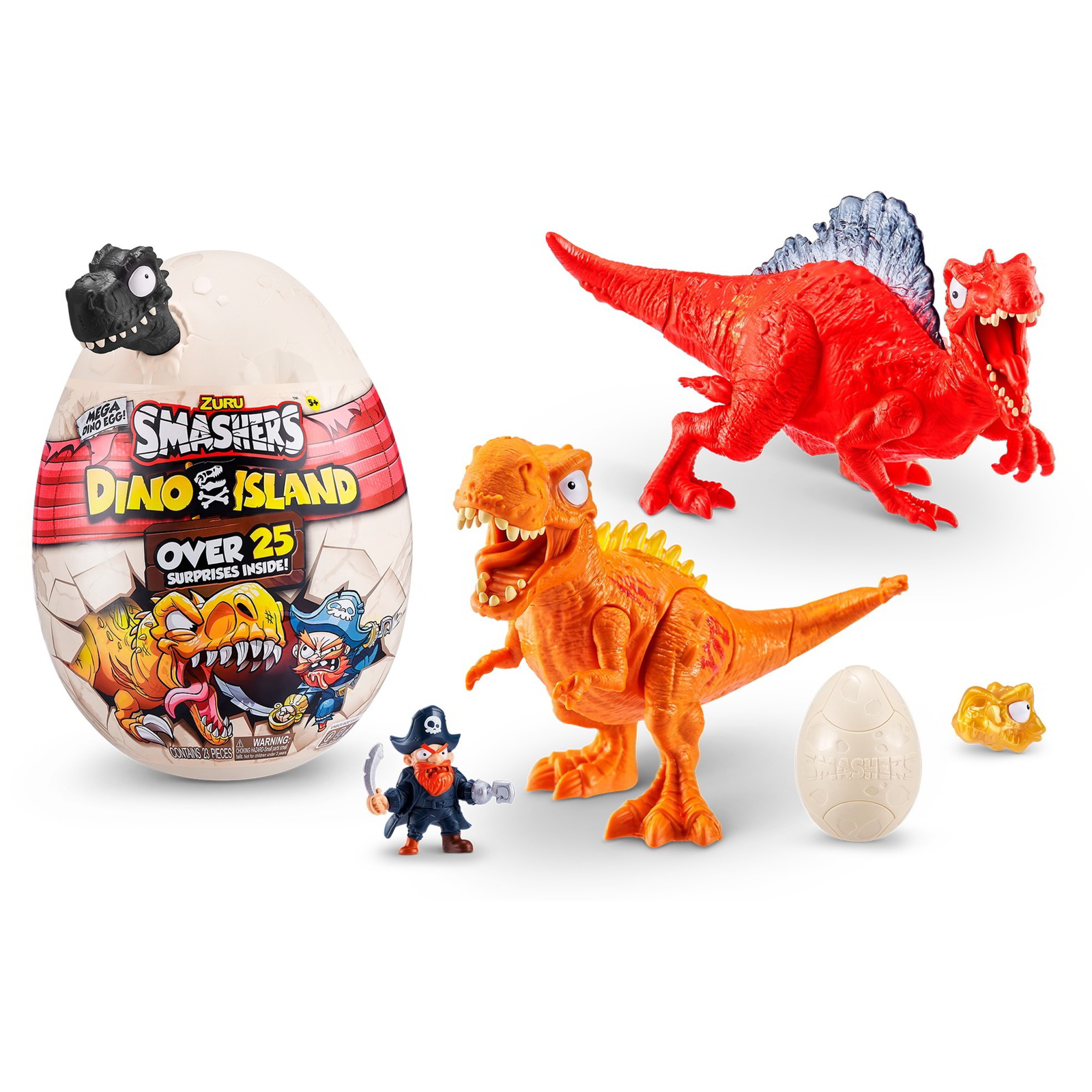 ZURU Dino Island Mega Tojás Serie 5 Játékfigura (7487)