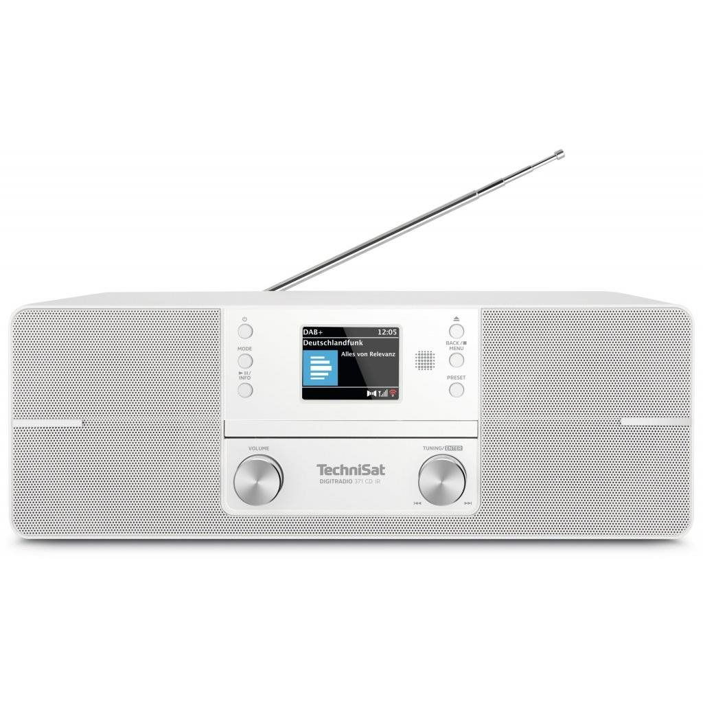 TechniSat DIGITRADIO 371 CD IR, fehér (V057f73c)