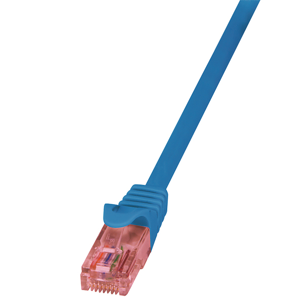 Logilink Patch Cable Cat.6 U/UTP BC blue, 5,00m PrimeLine