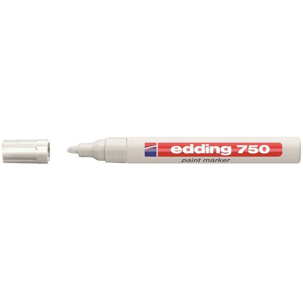 EDDING &quot;750&quot; lakkmarker 2-4 mm fehér (TED7501)