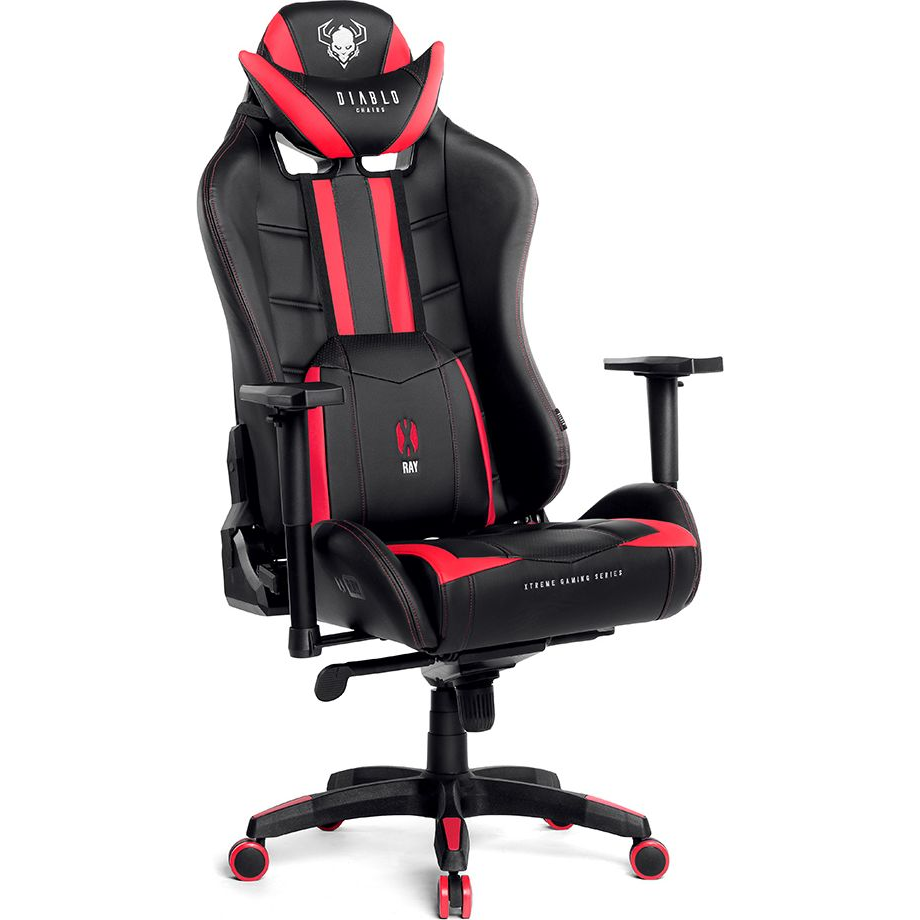 Diablo Chairs X-Ray 2.0 King Size Gamer Szék Fekete-Piros (5902560336115)