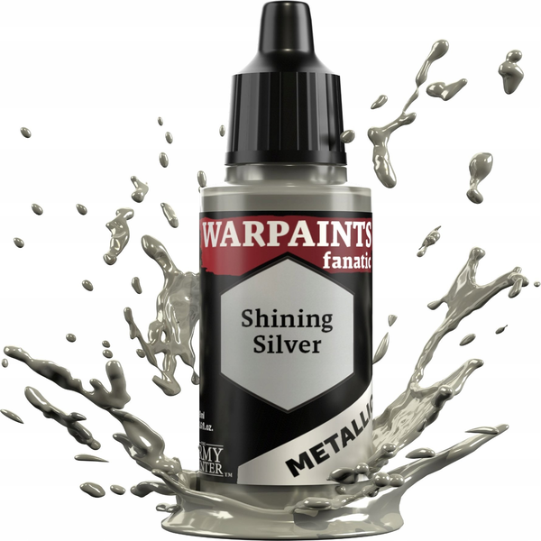  Army Painter The Army Painter: Warpaints - Fanatic - Metallic - Shining Silver