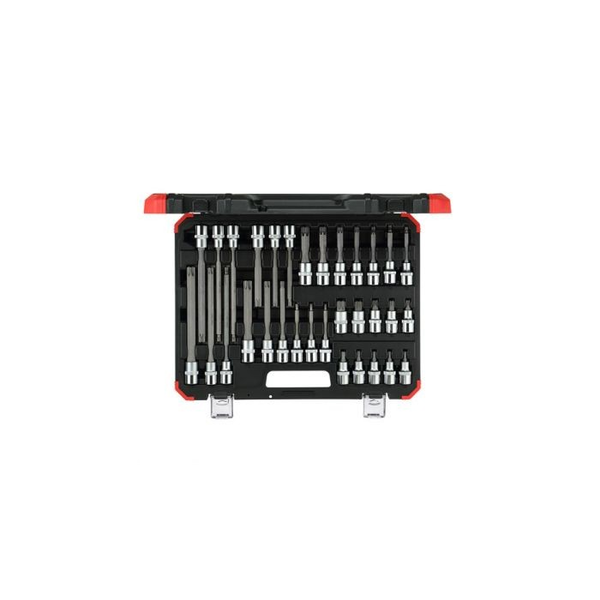Gedore Red Juego De Puntas, Juego De Puntas De Destornillador Para Tornillos Multiestría, Atornillador-puntas Xzn, Herramienta, R68003026