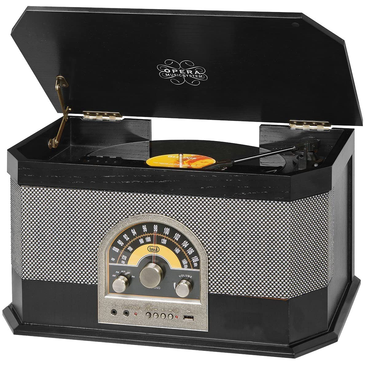 Trevi TT 1040 BT Ezüst, Fekete (TT 1040 BLACK)