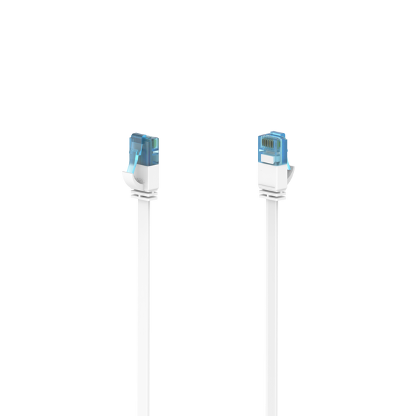 Hama 00200685 cavo di rete Bianco 5 m Cat6a U/UTP (UTP) Piatto