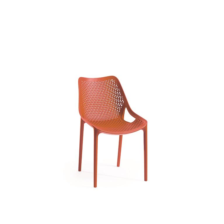 ROJAPLAST Bilros kerti karosszék, narancssárga (491303)