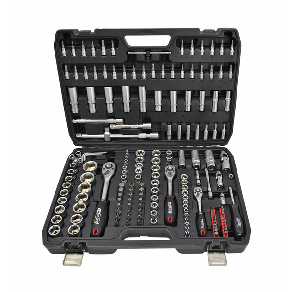 AW ZESTAW KLUCZY  173el  1/2"/3/8"/1/4" BLACK LINE