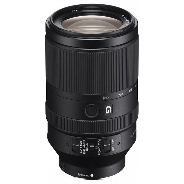Sony FE 70-300mm F4.5-5.6 G OSS SLR Telefoto zoomobjektiv Sort