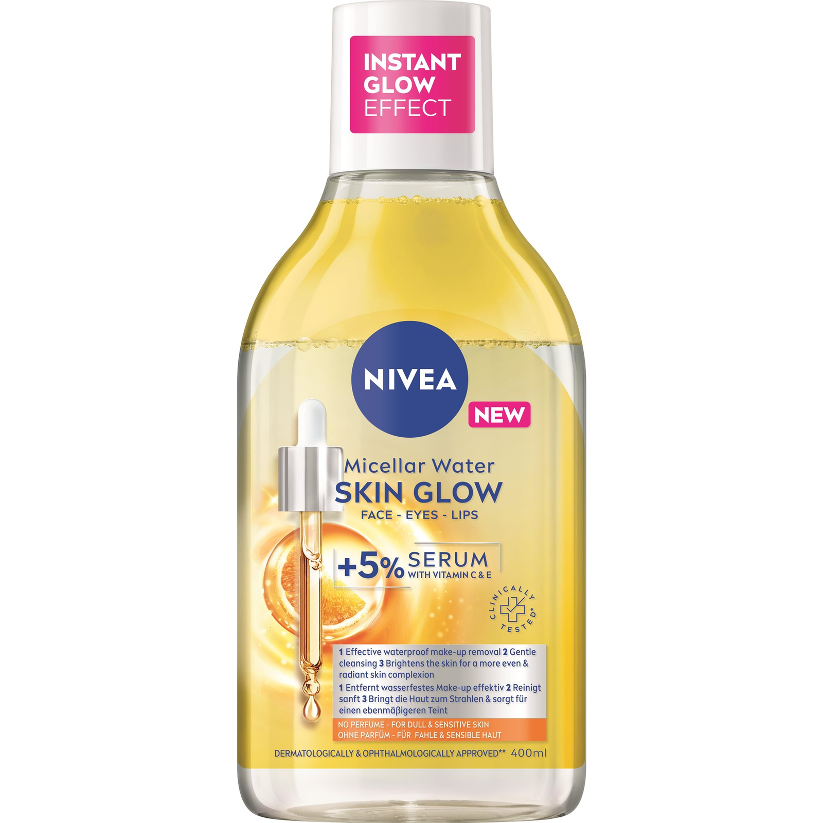 NIVEA Micellar Water Skin Glow 400 ml (9005800377735)