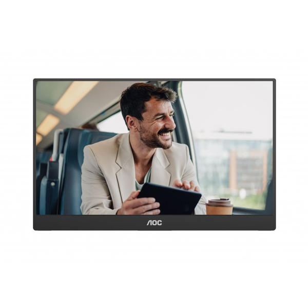 AOC 16T20E2 TV e monitor portatile Nero 39,6 cm (15.6") LED 1920 x 1080 Pixel