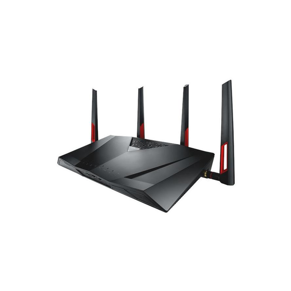 ASUS DSL-AC88U router inalámbrico Gigabit Ethernet Doble banda (2,4 GHz / 5 GHz) Negro