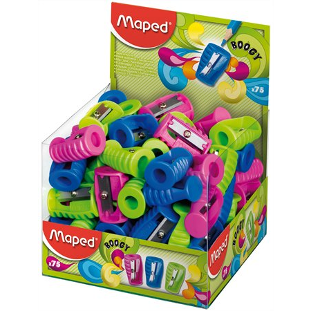 Maped Boogy egylyukú hegyező display - Vegyes színek 75 db (063211)