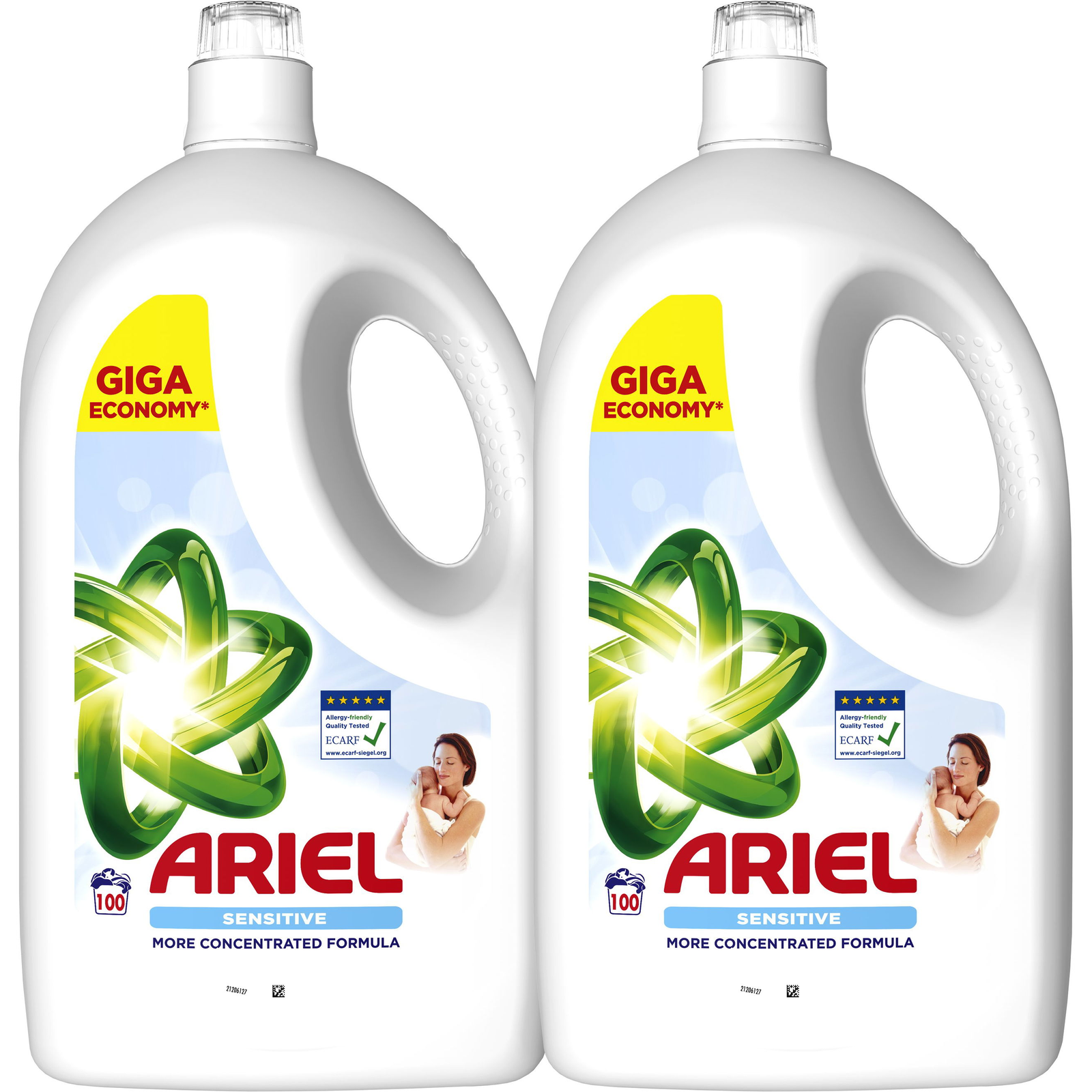 ARIEL Sensitive 2×4,5 l (200 mosás) (PPR3168s2)