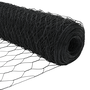Set Gard 2 Piese Gri Oțel 25 x 1.5 m Durabil Gard Extern
