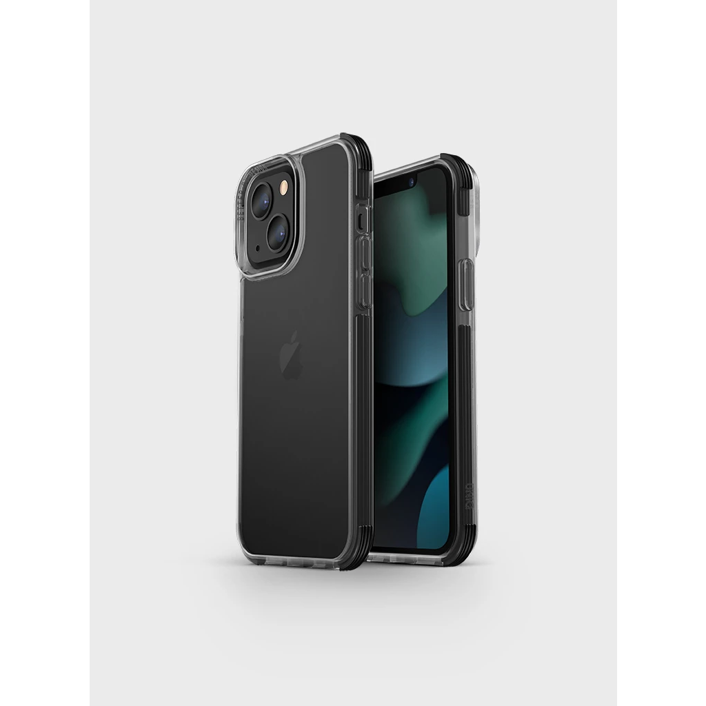 Uniq Combat Apple iPhone 13 mini Szilikon Tok - Fekete (UNIQ-IP5.4HYB(2021)-COMBLK)