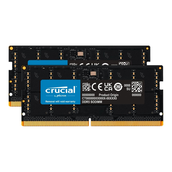 Crucial DDR5 96 GB (2x48 GB) SO-DIMM 5600 MHz CL46