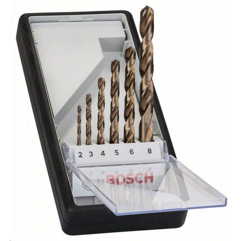 Bosch 2607019924 6 részes Robust Line HSS-Co fémfúró készlet (2607019924)