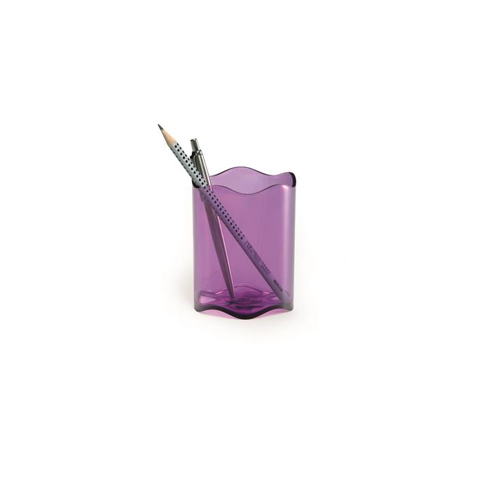 Durable Trend műanyag írószertartó - Áttetsző lila (1701235992)