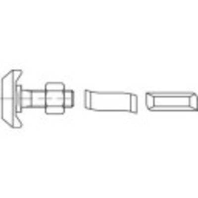 Alstertaler Schrauben & Präzisionsteile 1070224 Kalapácsfejű csavar M10 40 mm 88940 Nemesacél A4 50 db (1070224)