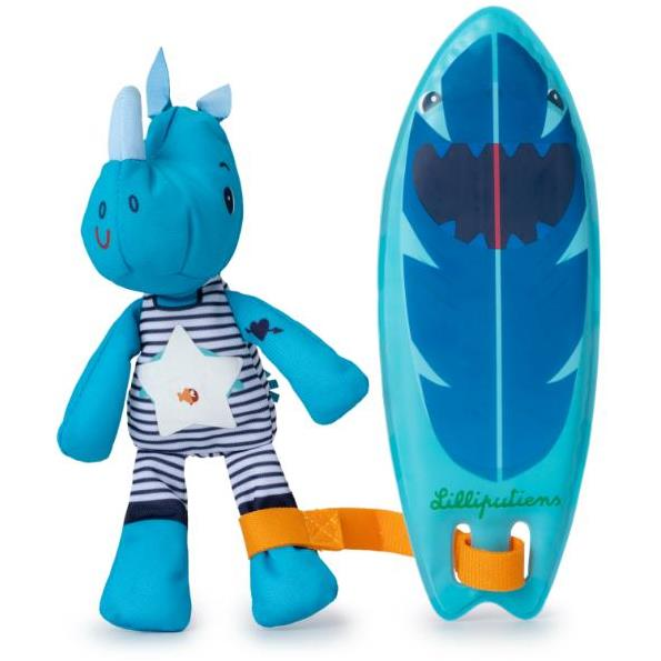 Lilliputiens Varázslatos fürdőjáték - Marius, a szörfös orrszarvú (Lilli_83541)