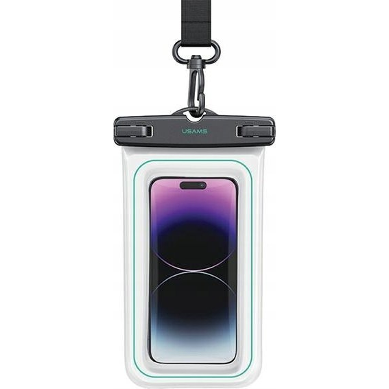 USAMS Tok vízálló 6.7" IP68 fehér/white FSD1302 (US-YD013) (USA1096)