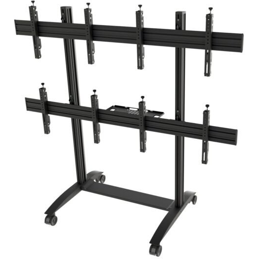 EDBAK Kijelző állvány 2x2 Videófalhoz,gurulós ( )