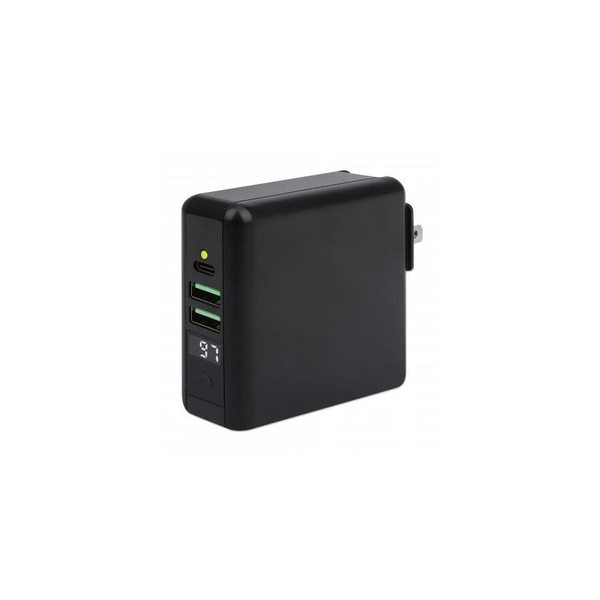 Manhattan 102452 oplader til mobil enhed Universel Sort