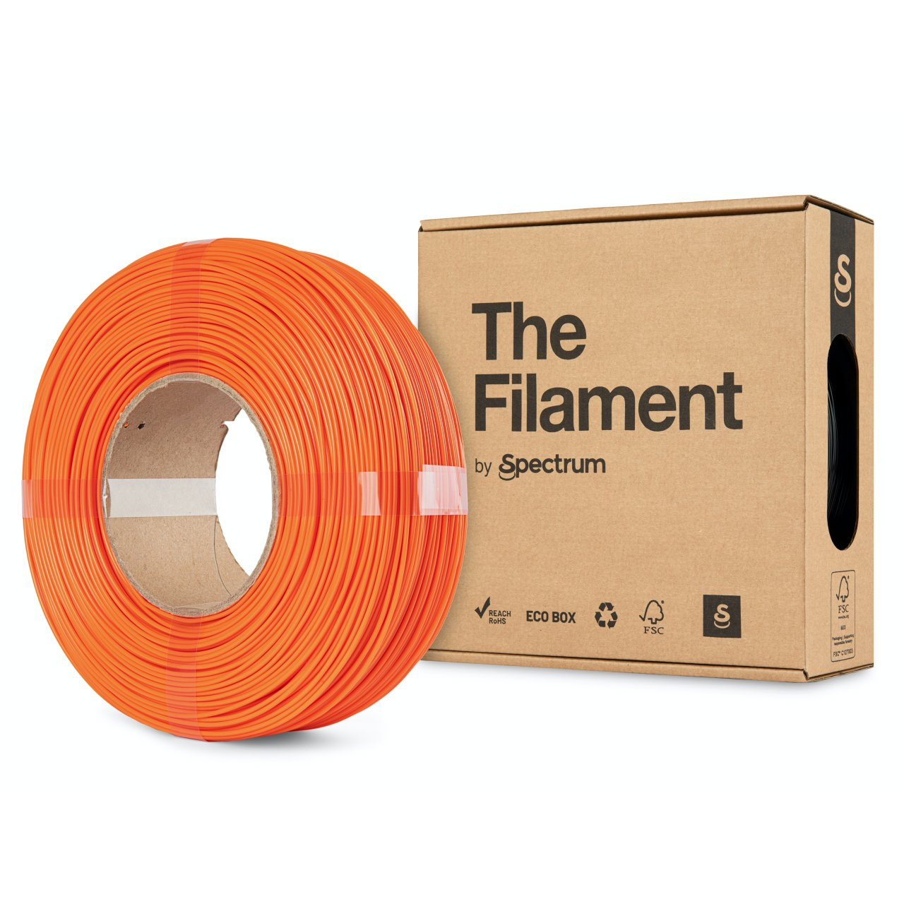 The Filament ReFill PETG 1,75mm Machinery Orange 1kg (TF-24065)