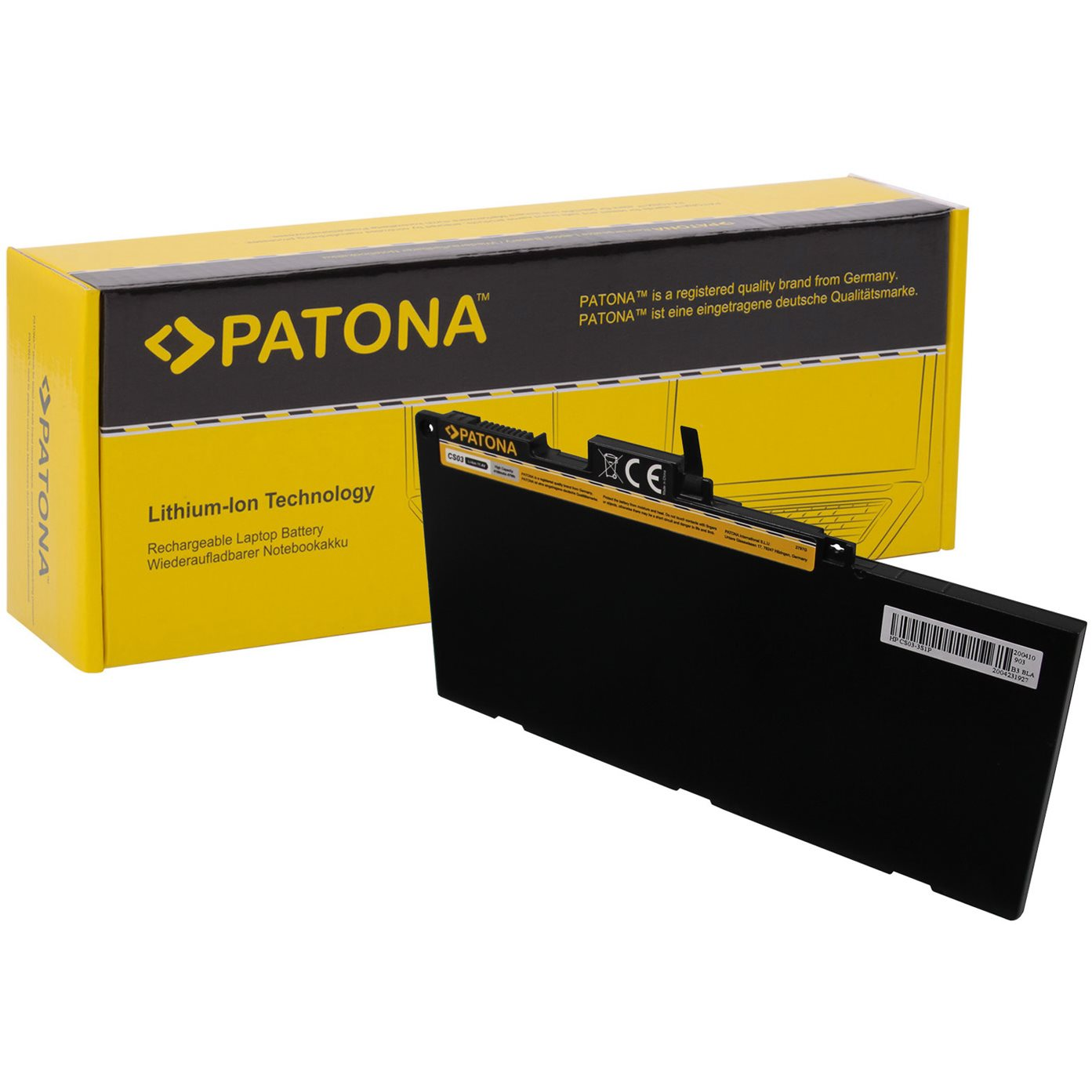 PATONA - ntb HP EliteBook 850 G3 4100mAh Li-lon 11,1V, CS03XL (PT2797)